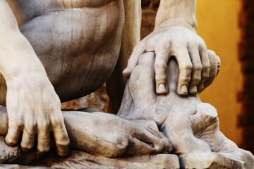 Outdoor sculptures in Florence
