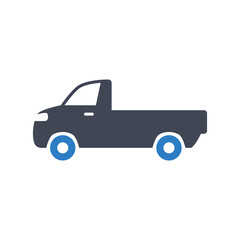 Naklejka premium Pickup truck icon
