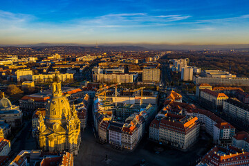 Dresden aus der Luft | Luftbilder von Dresden in Sachsen | Sehenswürdigkeiten von Dresden