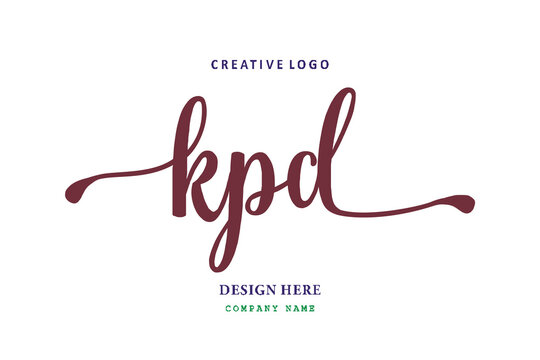 KPD lettering logo is simple, easy to understand and authoritative