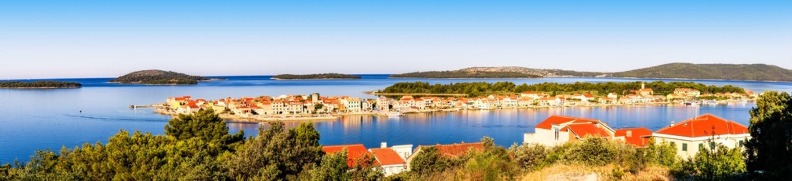 Krapanj Island Panorama, Croatia