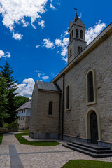 Fototapeta na wymiar church and sky