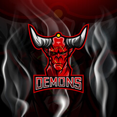 demon esport logo © Andco Studio