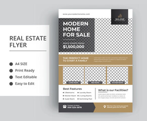 Real Estate Flyer Template	