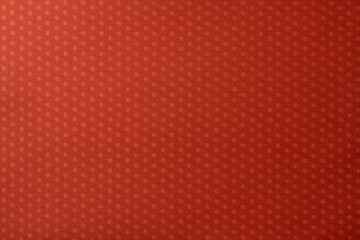 赤い水玉模様の紙の背景テクスチャー