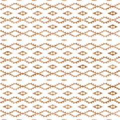 Geometric klim ikat pattern with grunge texture
