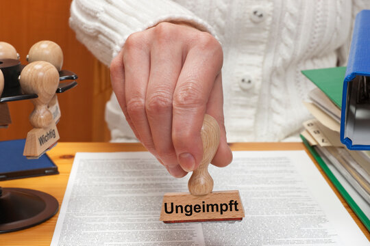 Stempel Ungeimpft