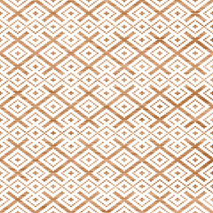 Geometric klim ikat pattern with grunge texture
