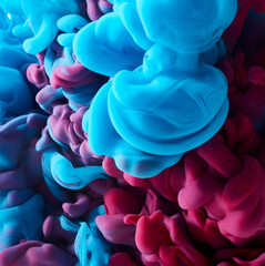 Abstract bright paint splash background