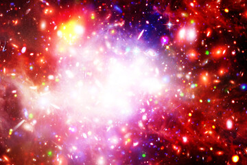 Obraz premium Space and galaxy. The elements of this image furnished by NASA.