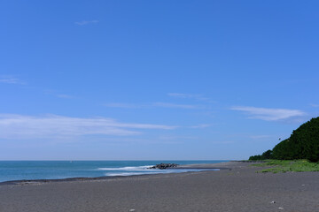 静医県の三保の松原