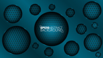 EPS10 vector background consisting of a wall with real holes, complemented by a gradient cover with large circular splits and their shadows. Add your text. Perfect for any use.

