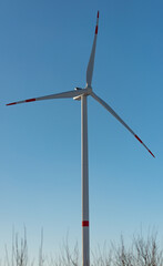 Fototapeta na wymiar Windkraftanlagen Onshore an der Nordseeküste 
