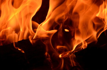 
The vibrant graphic resource is composed of flames and burning material.