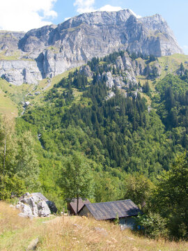 plaine joux,servoz, haute savoie, FRANCE