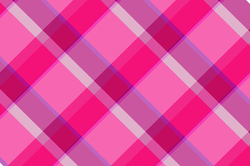 Vector Illutration Pink and Purple Plaid Digital Paper