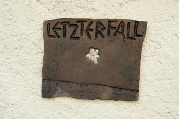 9. Kreuzwegstation, Kapuzinerkloster Wesemlin, Luzern, Schweiz