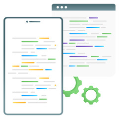 
Programming configuration, adaptive coding vector in gradient design.
