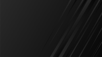 Abstract black background with modern corporate design