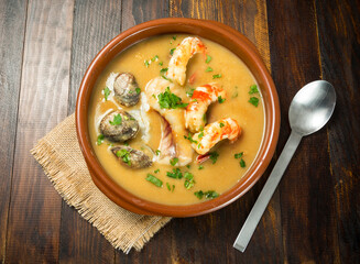 Sopa de marisco
