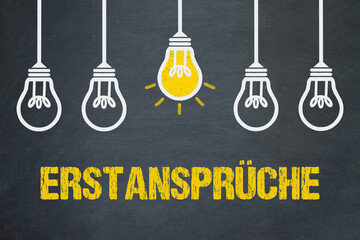Erstansprüche 