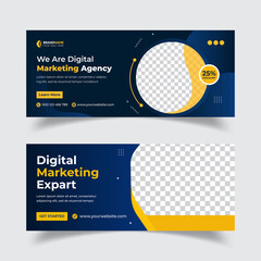 Business Facebook Cover Social Media Template Design