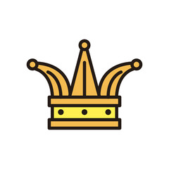 mardi gras joker crown vector design © Jeronimo Ramos