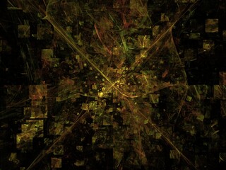 Imaginatory fractal background Image