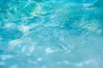 Rough water from waves. Water splash background.