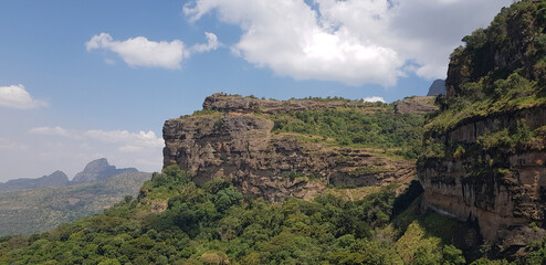 Fototapeta na wymiar Mount Kadam (Kadama) in Uganda. Kadam Central Forest Reserve