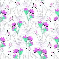 seamless floral pattern