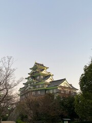 Naklejka premium japanese castle