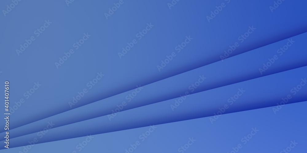 Wall mural abstract background, triangular overlap layer, diagonal shape, blue gradient minimal design with cop
