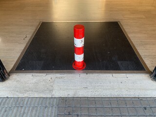 cone on the road