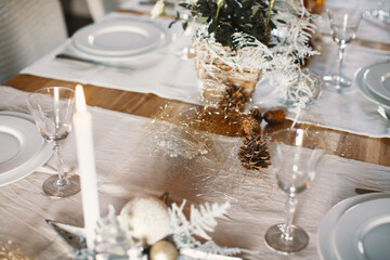 Table de Nouvel An (Noël)