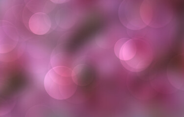 Abstract purple background with bokeh