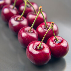 fresh cherry berry. healthy food for breakfast. fruits of vegetation. fruit dessert