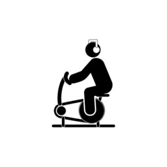 Man on treadmill Icon