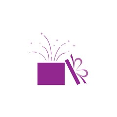 Gift Box, gift shop logo vector template