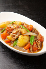 カレー味の肉じゃ