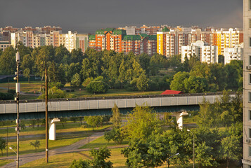 Yuzhnoye Butovo District (Southern Butovo). Moscow. Russia