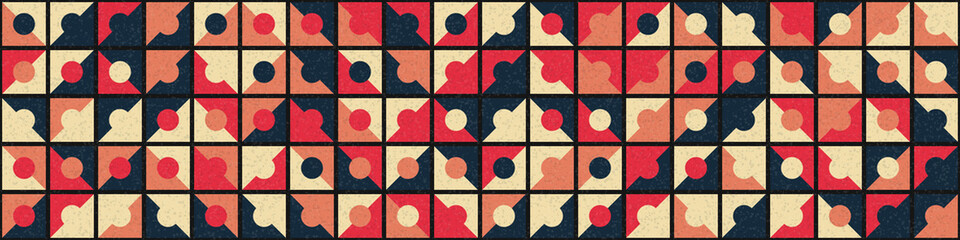 Abstract Geometric Pattern generative computational art illustration