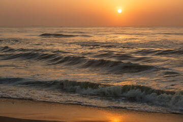 sunrise over the sea