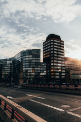 Fototapeta premium Paisaje urbano,k calles y edificios en la ciudad de Londres