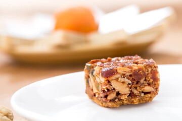 Oriental sweets on a white background