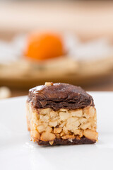 Oriental sweets on a white background