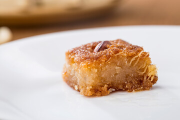 Oriental sweets on a white background