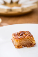 Oriental sweets on a white background