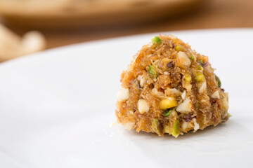 Oriental sweets on a white background