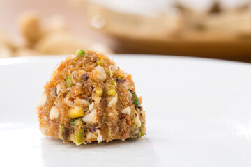 Oriental sweets on a white background